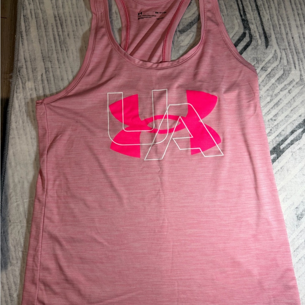 Under Armour Vibrant Pink Athletic Tank